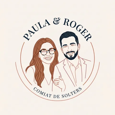 Il·lustració de la Paula i en Roger